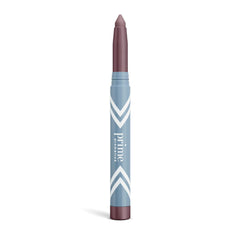 PrimeEyes cream-shadow stick in violet swirls brightens mature eyes with a soft glow.