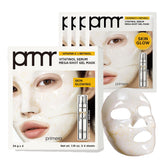 Primera PRMR Vitatinol Serum Mask packaging close-up showcasing premium skincare design