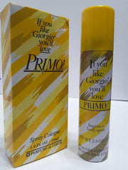 Primo Parfums De Coeur Women Cologne Spray bottle for all-day soft fragrance.
