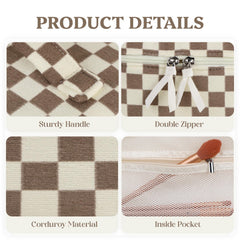 Prite light checkerboard design adds stylish, lightweight storage