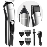 PRITECH beard trimmer kit front view for convenient everyday grooming.