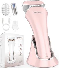PRITECH electric razor for women glides over legs for a smooth, quick hair-free look