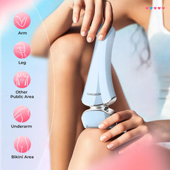 PRITECH electric razor for women ready for wet use in shower