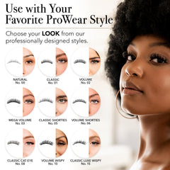 Pro Lash Dual Lock Adhesive allows gentle removal without lash damage