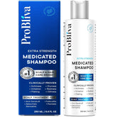 ProBliva medicated shampoo bottle ready for daily scalp care.