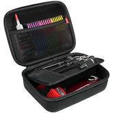 ProCase hard travel case keeps hair clippers secure during travel.
