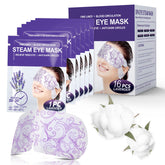 Prociv 16-pack lavender steam eye masks box opened for relaxing aromatherapy and eye relief.