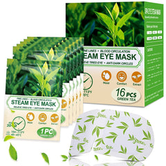 ProCIV Green Tea Steam Eye Mask pack for dry eye relief and relaxation