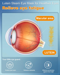 ProCIV lutein steam eye mask heat therapy for soothing tired eyes