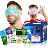 ProCIV steam eye mask Lavender in a drawer box for relaxing self-care.