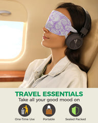 ProCIV steam eye mask Mint in a drawer box offering cooling relief.