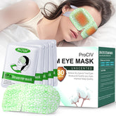 ProCIV steam eye mask packaged in a 30-pack box for convenient bulk use.