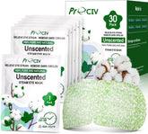 ProCIV steam eye mask packaging promising unscented, travel-friendly relaxation.