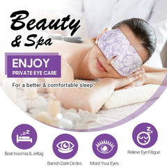 Prociv travel-friendly eye mask packaging illustrating portable eye spa on the go.
