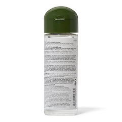 Proclaim Olive Oil Glossing Polish hair-application shot shows moisture boost and frizz control.