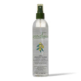 Proclaim Olive Spray On Glosser bottle front, delivering detangling ease and color-safe conditioning.