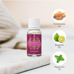 Progressence Serum by Young Living peppermint oil drops for refreshing routine