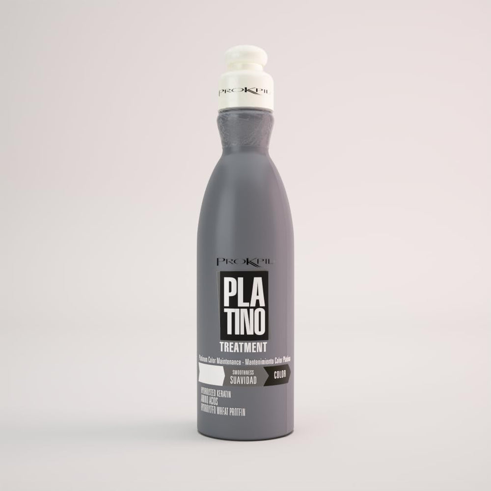Prokpil Treatment Platinum Mask bottle demonstrates hydrating care for vibrant platinum tones.