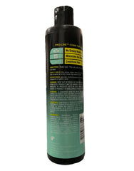 Pro-Line Comb-Thru Softener being applied to hair for smoother strands