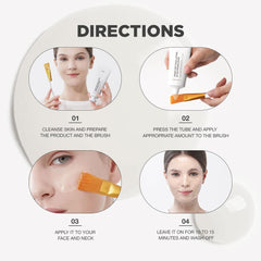 PROOT Travel-friendly tube and brush setup enables on the go masking