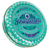PROSPECTORS Diamond Hair Pomade jar front shows medium hold and shine for versatile styling.