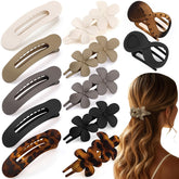ProSuites flat hair clip closeup shows secure no-slip claw grip for all-day wear
