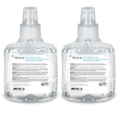 PROVON LTX-12 clear foam handwash packaging shows refill-ready option