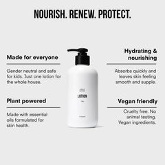 Public Goods Body & Hand Lotion ingredients oils highlights natural essential oils blend scent.