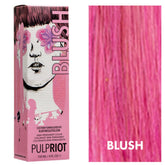 Pulp Riot Blush direct-dye application for vibrant, even color.
