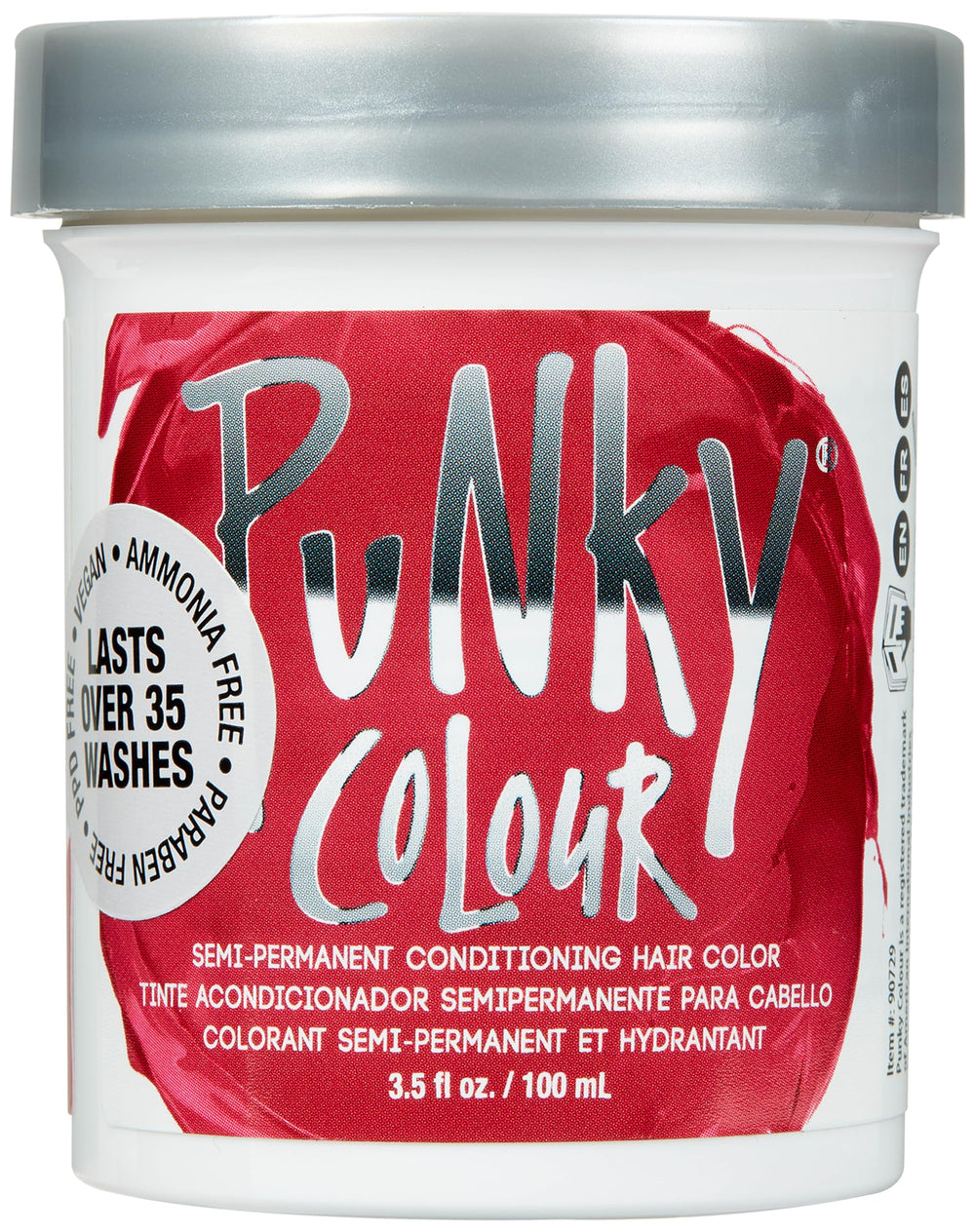 Punky Cherry on Top: botella de tinte semipermanente vegano para realzar tono rojo.