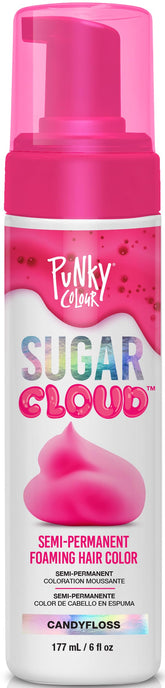 Punky Sugar Cloud foam bottle ready for at-home color transformation.