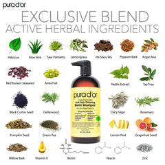 PURA D'OR Deep Moisturizing Conditioner bottle highlighting hydration for softer, shinier hair