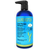 PURA D'OR Therapy Shampoo bottle pour for hydrating scalp care