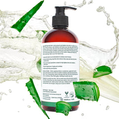 PURA D'OR Aloe Vera Gel soothing sun-exposed skin without stickiness