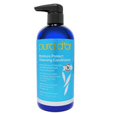 PURA D'OR Moisture Protect cleansing conditioner bottle demonstrates hydration for all hair types.