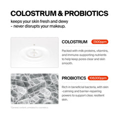 Purcell 24/7 Colostrum Ampoule Mist glass-skin glow on smooth skin.