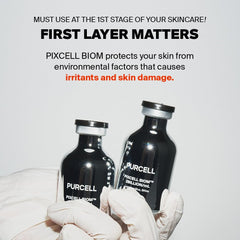 PURCELL Pixcell Biom ingredient list, minimal five-ingredient formula for sensitive skin.