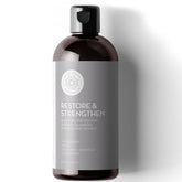 Pure Body Naturals Hair Loss Shampoo bottle shown for thinning hair support.