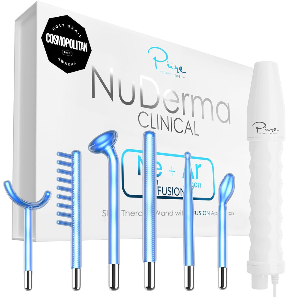 Pure Daily Care NuDerma Clinical Device for at-home skin therapy and radiant, smoother skin