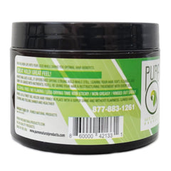 Pure O Hair Solution Lock Twist Gel texture close-up reveals a non-greasy, easy-to-apply formula.