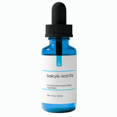 Pure Original Ingredients salicylic acid 5% bottle with dropper enables gentle exfoliation