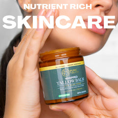 Pure Truth organic honey aloe jojoba blend provides hydration support for skin.
