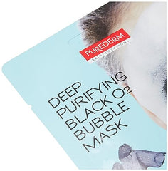 Purederm Bubble Mask ingredients orange lemon papaya sugar cane hydration soothing.