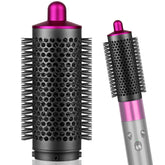 PUREGUST Dyson Airwrap round brush attachment in rose boosts root lift for voluminous styles