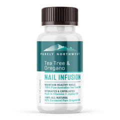 Purely Northwest Toenail Fungus Solution bottle for daily nail care and health support.