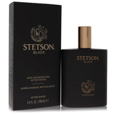 PureScents Stetson Black bottle front view, rugged daily grooming essential for daily use.