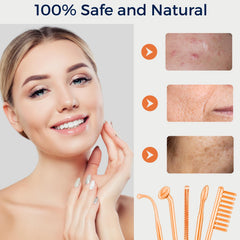 PureYou DermatiPrem tongue wand ideal for gentle facial contact and even coverage.