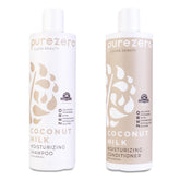 Purezero Coconut Milk Shampoo bottle with nutrient-rich formula