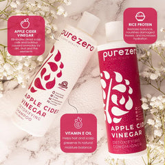Purezero hair detox closeup implies scalp cleansing and buildup removal
