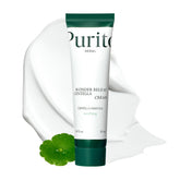 PURITO Centella Cream jar close-up showing rich soothing texture